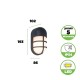 Lutec BULLO Sufitowa LED szary 6383001118