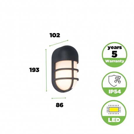 Lutec BULLO Sufitowa LED szary 6383001118