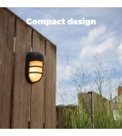 Outdoor wall lamps - Lutec BULLO LED ceiling grey 6383001118 - product 8