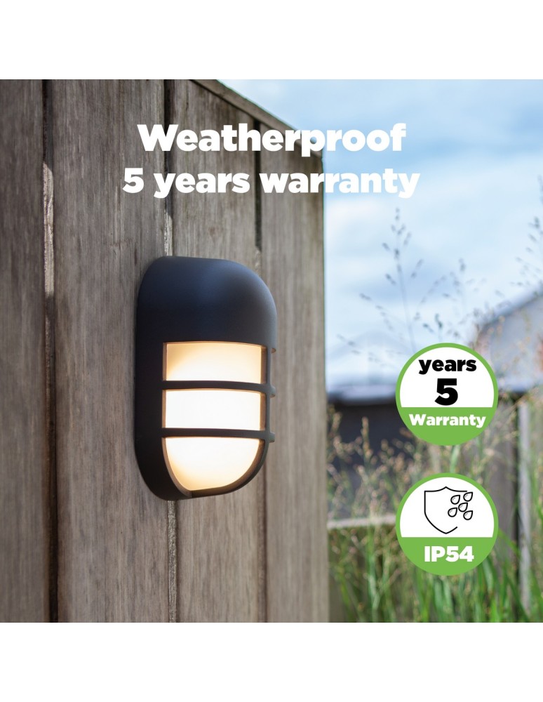 Outdoor wall lamps - Lutec BULLO LED ceiling grey 6383001118 - product kolory-swiatla.pl 9