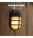 Outdoor wall lamps - Lutec BULLO LED ceiling grey 6383001118 - product 10