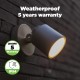 Lutec EXPLORER Ścienna LED Antracyt 6609202118