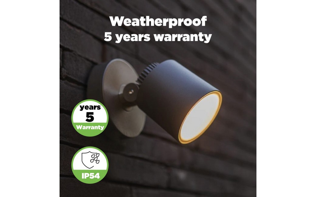 Lutec EXPLORER Ścienna LED Antracyt 6609202118