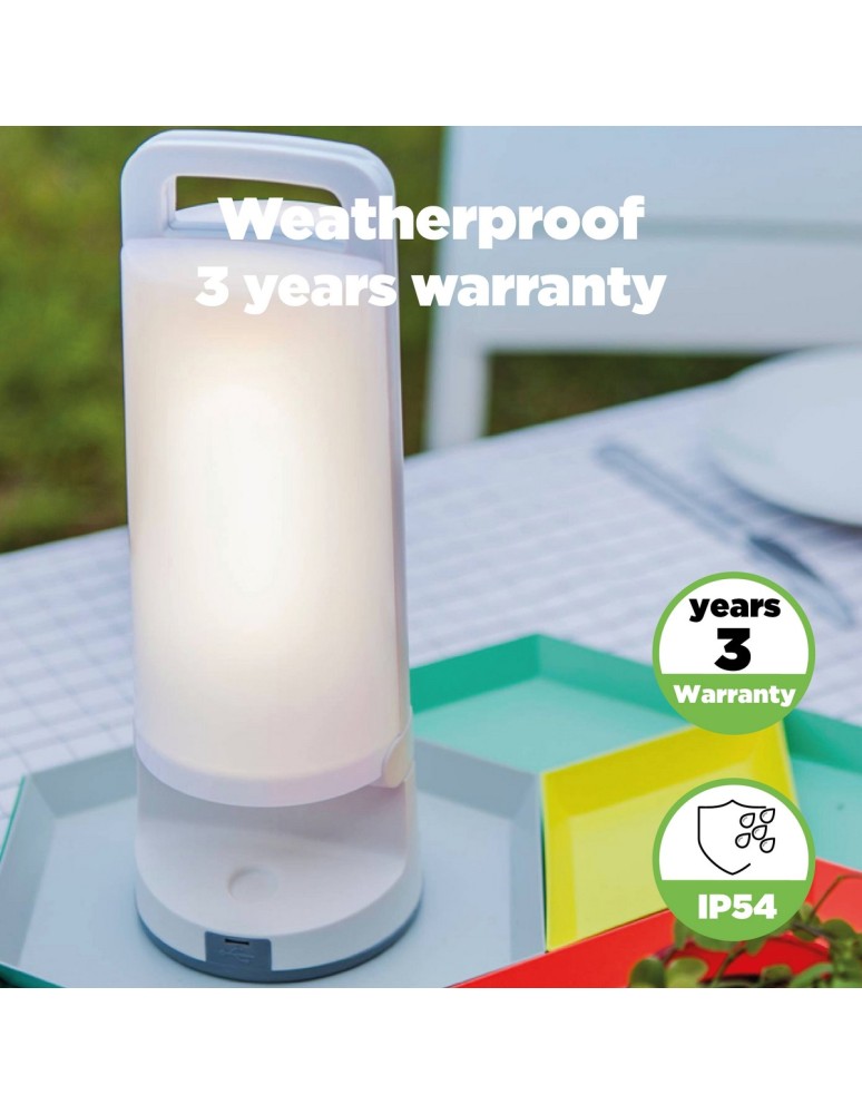 Lutec DRAGONFLY Outdoor LED Silver Grey 6904101337