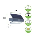 Solar lamps - Lutec Outdoor Wall ARROW 6910601335 - product 2