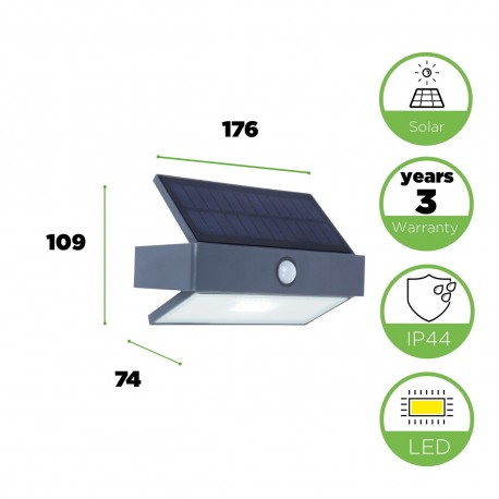 Lutec Zewnętrzna Ścienna ARROW 6910601335
