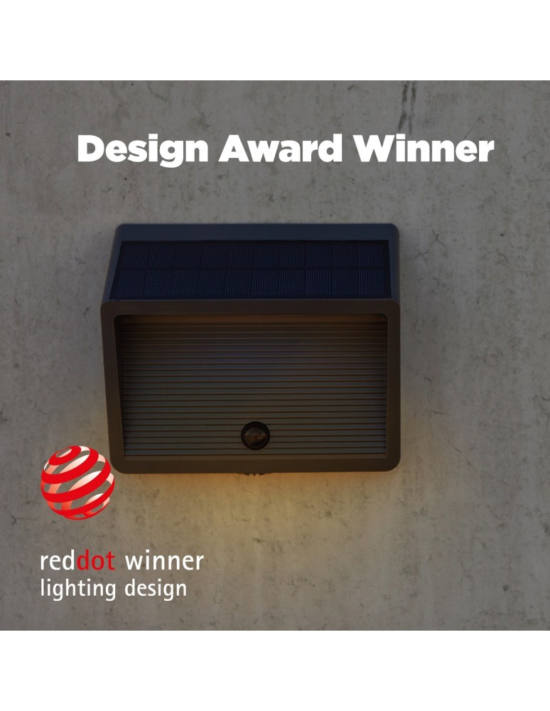 Solar lamps - Lutec Outdoor Solar Wall Mounted LINKO SOLAR 6912301335 - product kolory-swiatla.pl 10