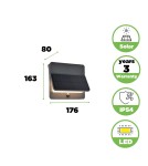 Solar lamps - Lutec Outdoor Solar ALETA SOLAR 6915401118 - product 6