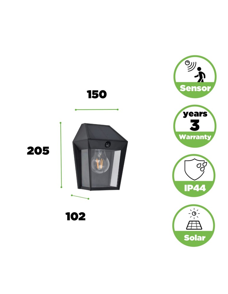 Solar lamps - Lutec Outdoor Solar AVONY SOLAR 6916002330 - product kolory-swiatla.pl 7