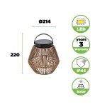 Portable garden lamps - Lutec Outdoor Solar COPPA SOLAR 6933708330 - product 5