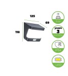 Solar lamps - Lutec Outdoor Solar TRY - MOVEMENT SENSOR 6939101330 - product 5