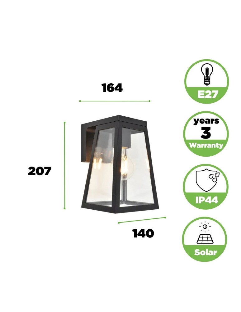 Lutec Zewnętrzna Solarna FIA SOLAR - CZUJNIK RUCHU 6990901012