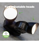 Outdoor lights with motion sensor - Lutec Outdoor Wall SHRIMP 7622222012 - product 5