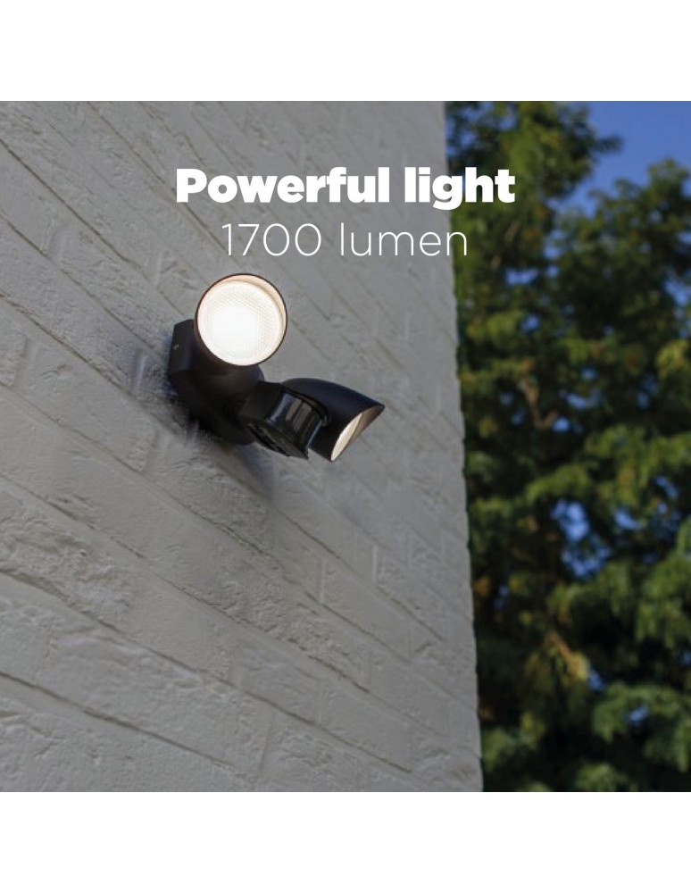 Outdoor lights with motion sensor - Lutec Outdoor Wall SHRIMP 7622222012 - product kolory-swiatla.pl 7