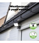 Outdoor lights with motion sensor - Lutec SUNSHINE - MOVEMENT SENSOR Wall-mounted LED Grey 7625701345 - product 13