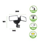Outdoor lights with motion sensor - Lutec Outdoor Wall CHIMERA 7635415330 - product 8