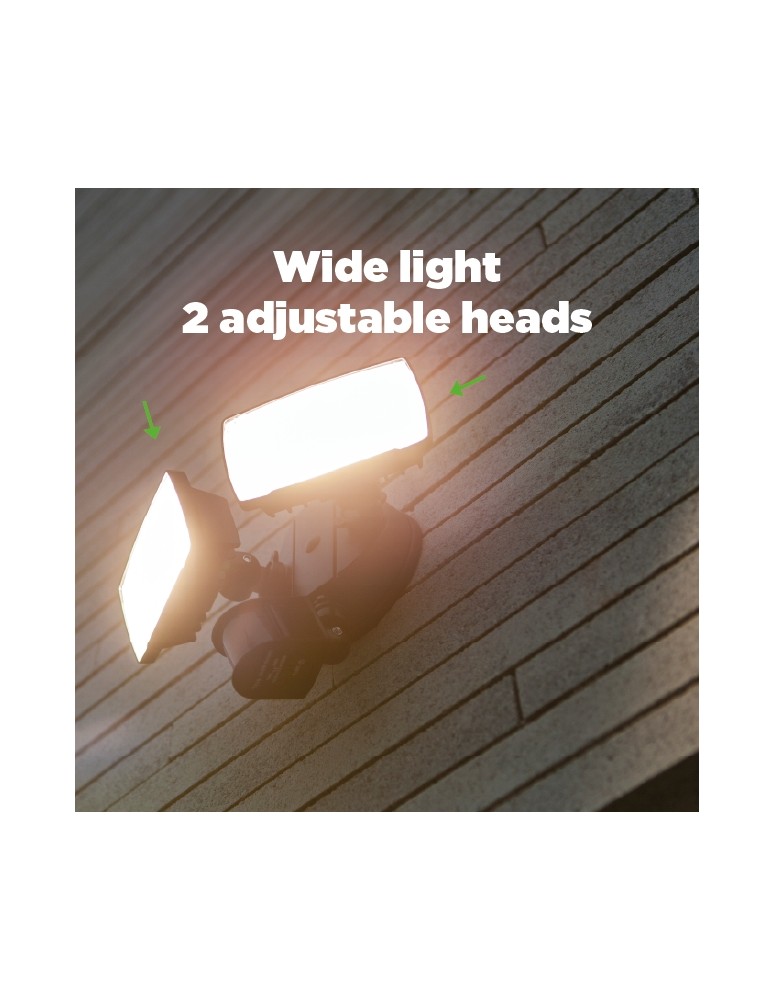 Outdoor lights with motion sensor - Lutec Outdoor Wall CHIMERA 7635415330 - product kolory-swiatla.pl 9