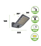 Outdoor lights with motion sensor - Lutec Outdoor Wall Mount ATLANTIS 7801602118 - product 8