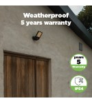Outdoor lights with motion sensor - Lutec Outdoor Wall Mount ATLANTIS 7801602118 - product 9
