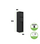 Standing garden lamps - Lutec Outdoor Standing MAINS 9702202012 - product 2