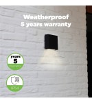 Outdoor wall lamps - Lutec Outdoor Wall Mounted GEMINI XF 5104002012 - product 7