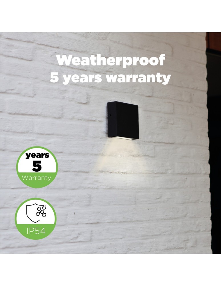 Outdoor wall lamps - Lutec Outdoor Wall Mounted GEMINI XF 5104002012 - product kolory-swiatla.pl 7