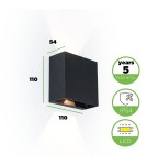 Outdoor wall lamps - Lutec Outdoor Wall Mounted GEMINI 5104003012 - product 5