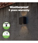 Outdoor wall lamps - Lutec Outdoor Wall Mounted GEMINI 5104003012 - product 7