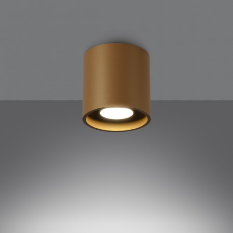 Sollux Plafon ORBIS 1 złoty SL.1180