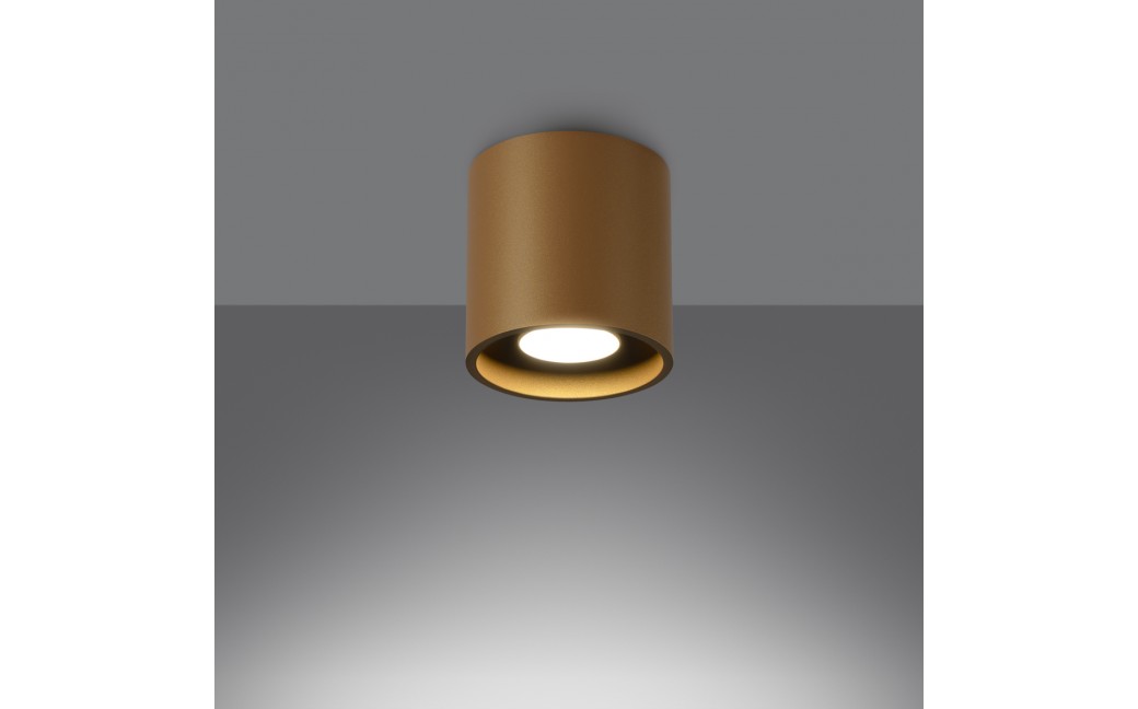 Sollux Plafon ORBIS 1 złoty SL.1180
