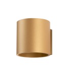 Gold wall lamps - Sollux Wall lamp ORBIS 1 gold SL.1181 - product 1