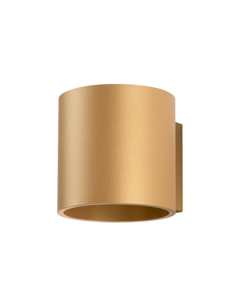 Gold wall lamps - Sollux Wall lamp ORBIS 1 gold SL.1181 - product kolory-swiatla.pl 1