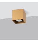 Gold ceiling fixtures - Sollux Plafond QUAD 1 gold SL.1182 - product 2