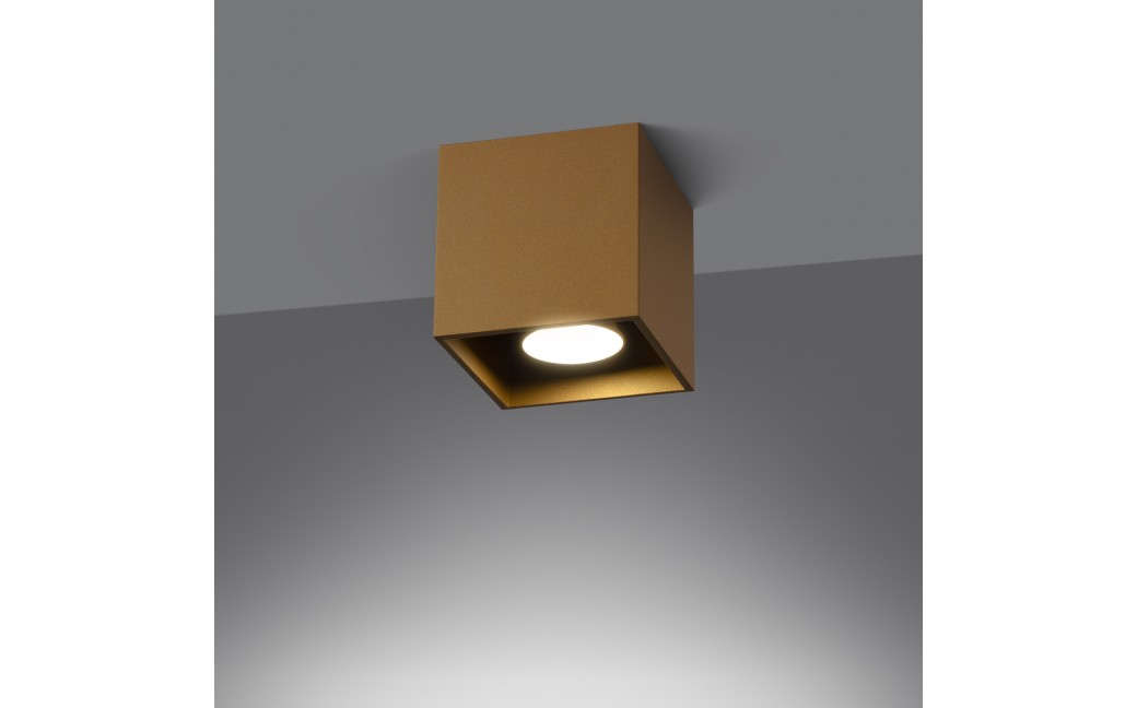Sollux Plafon QUAD 1 złoty SL.1182