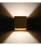 Gold wall lamps - Sollux Wall lamp QUAD 1 gold SL.1183 - product 3