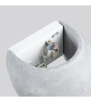 Sollux Kinkiet GLOBE beton SL.1362 Sollux Kinkiet GLOBE beton SL.1362