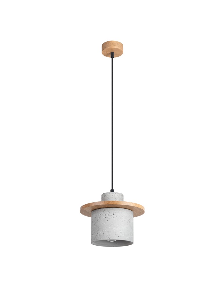 Concrete pendant lamps - Sollux MAB concrete pendant lamp SL.1363 - product kolory-swiatla.pl 1