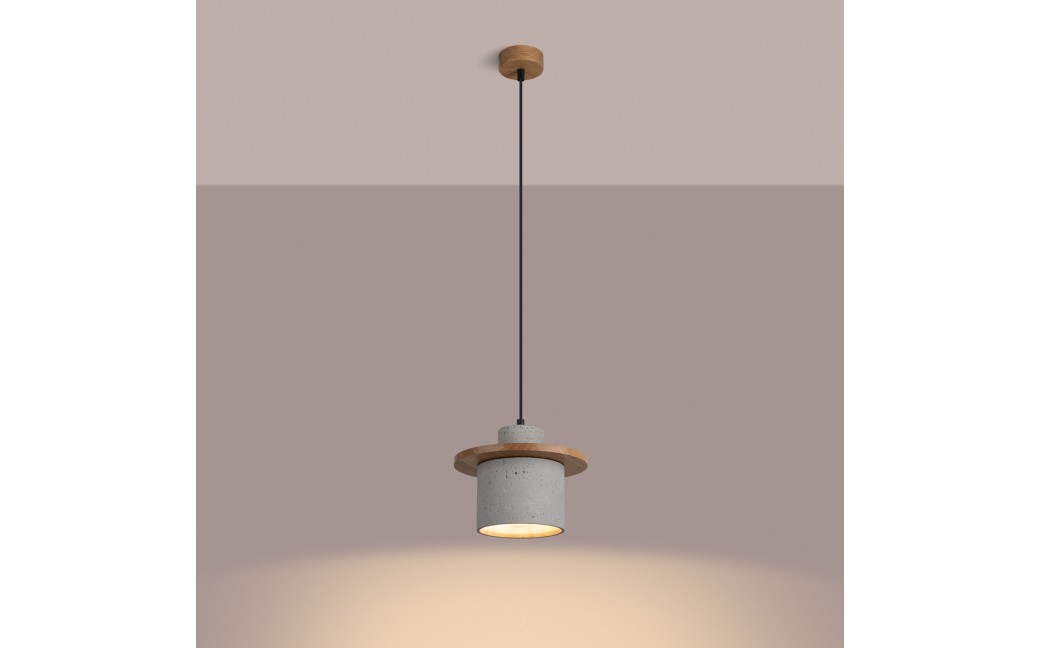 Sollux Lampa wisząca MAB beton SL.1363