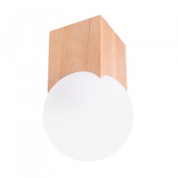 Sollux Plafon SOLIS naturalne drewno SL.1407