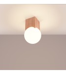 Ceiling lamps spheres - Sollux Plafond SOLIS natural wood SL.1407 - product 3