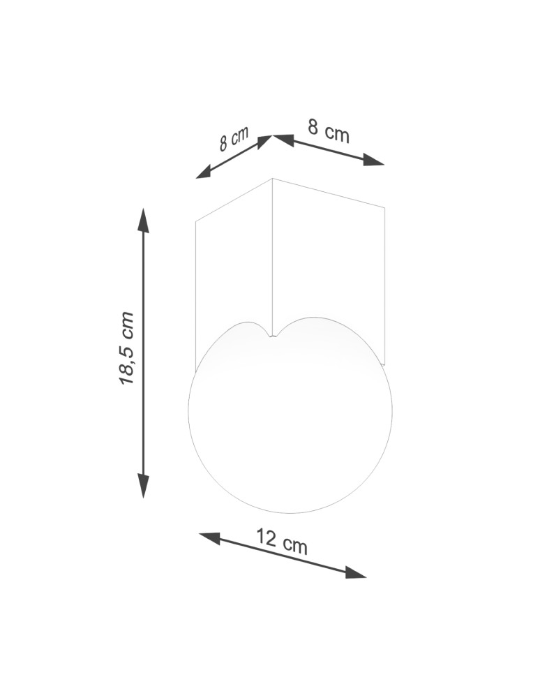 Ceiling lamps spheres - Sollux Plafond SOLIS natural wood SL.1407 - product kolory-swiatla.pl 9