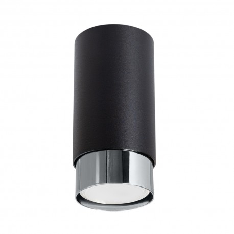 Sollux Plafon NERO 12,5 czarny/chrom SL.1408