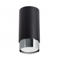 Sollux Plafon NERO 12,5 czarny/chrom SL.1408