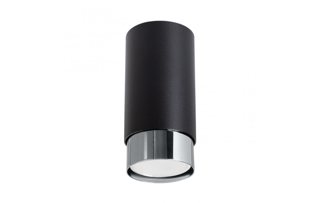 Sollux Plafon NERO 12,5 czarny/chrom SL.1408