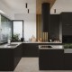 Sollux Plafon NERO 12,5 czarny/chrom SL.1408