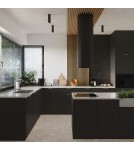 Black ceiling fixtures - Sollux Plafond NERO 12.5 black/chrome SL.1408 - product 8