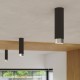 Sollux Plafon NERO 12,5 czarny/chrom SL.1408