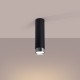 Sollux Plafon NERO 22,5 czarny/chrom SL.1409