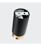Black ceiling fixtures - Sollux Plafond NERO 12.5 black/gold SL.1410 - product 4