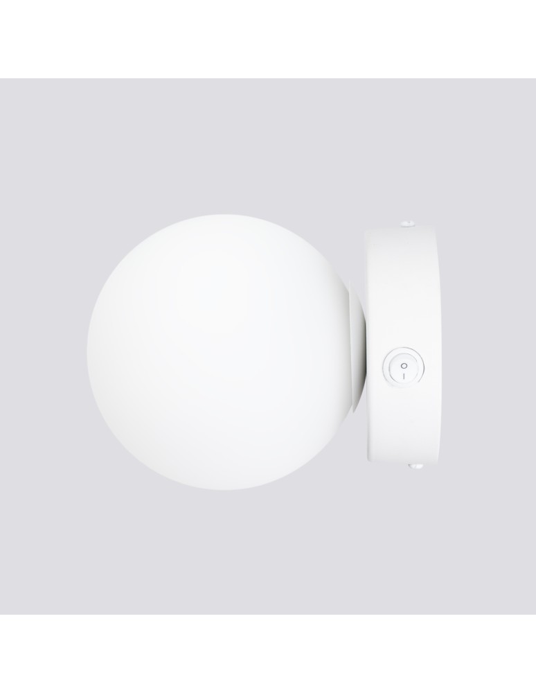 Wall lamps spheres - Sollux Wall lamp YOLI 1 white SL.1460 - product kolory-swiatla.pl 6